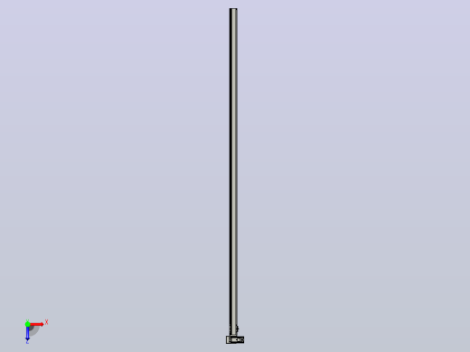 皮带直线轴半封闭可选导轨TPA-HNB-65S-90-L2750-LU-Y-P10-N3俯视缩略图