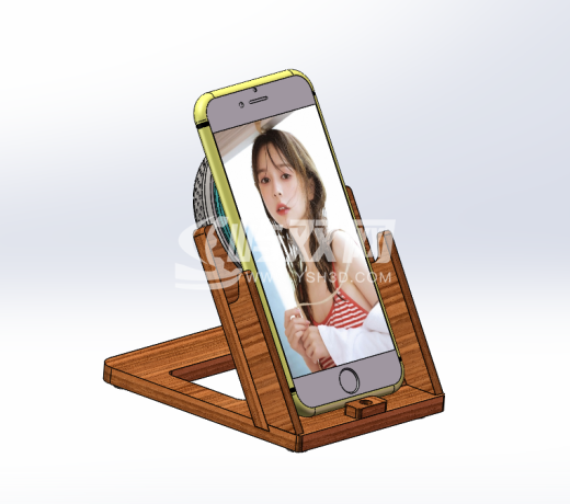 手机无线快充模型缩略图