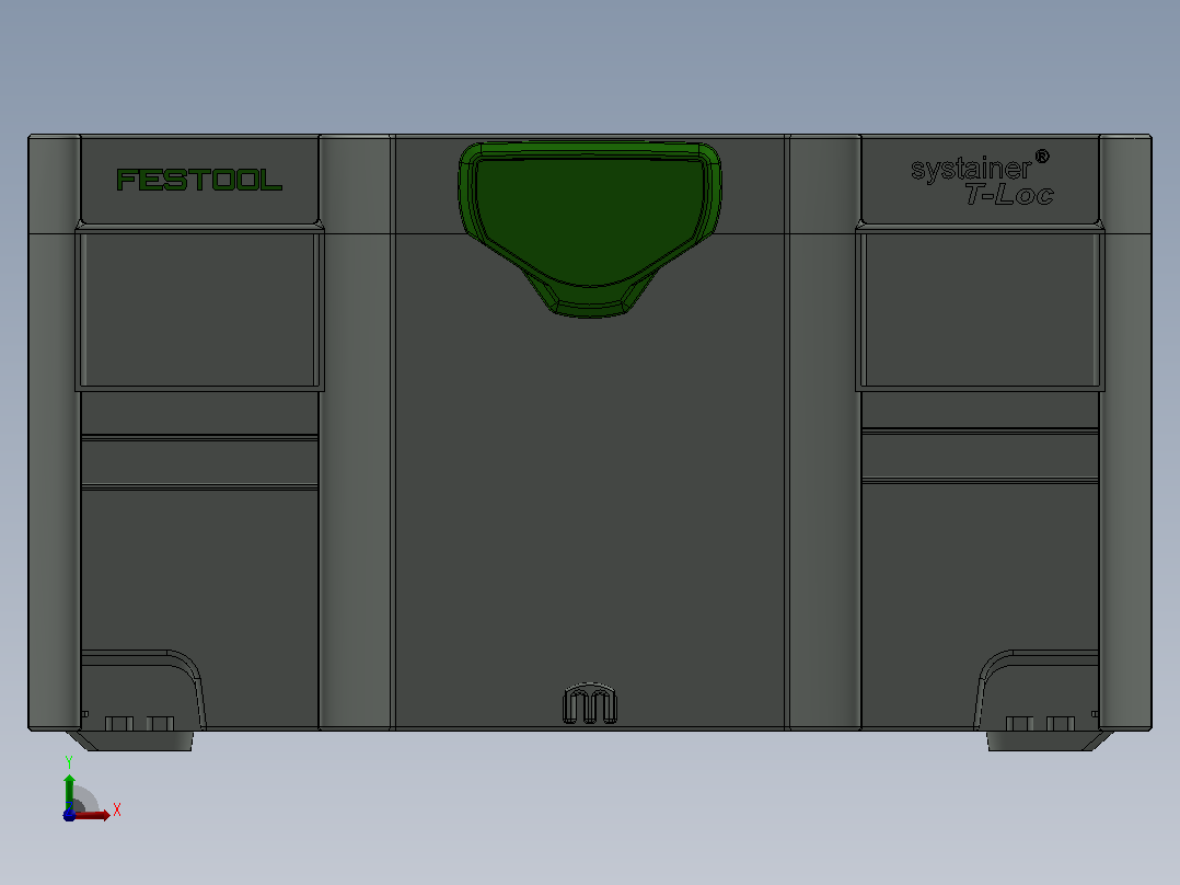 FESTOOL系统定位器系统前视图