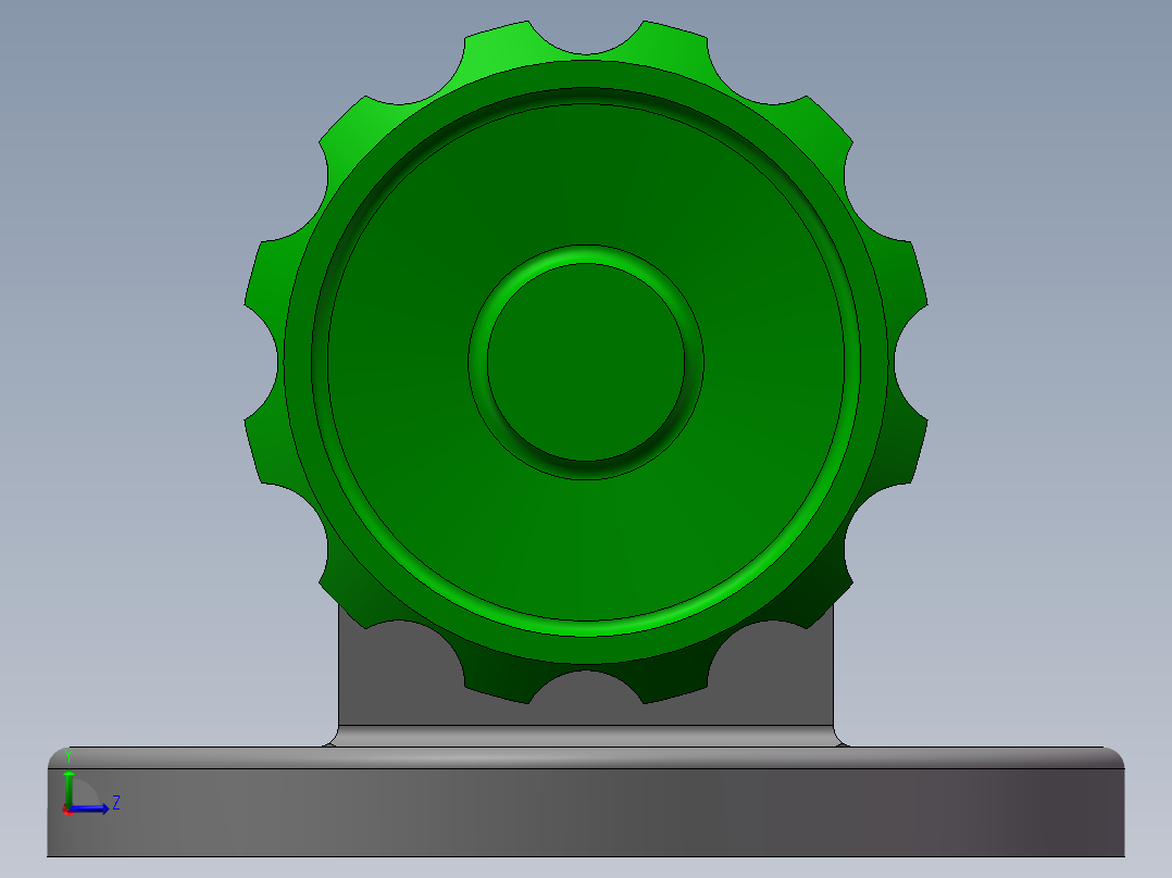 微动机构零件图装配图sw14可编辑左视图