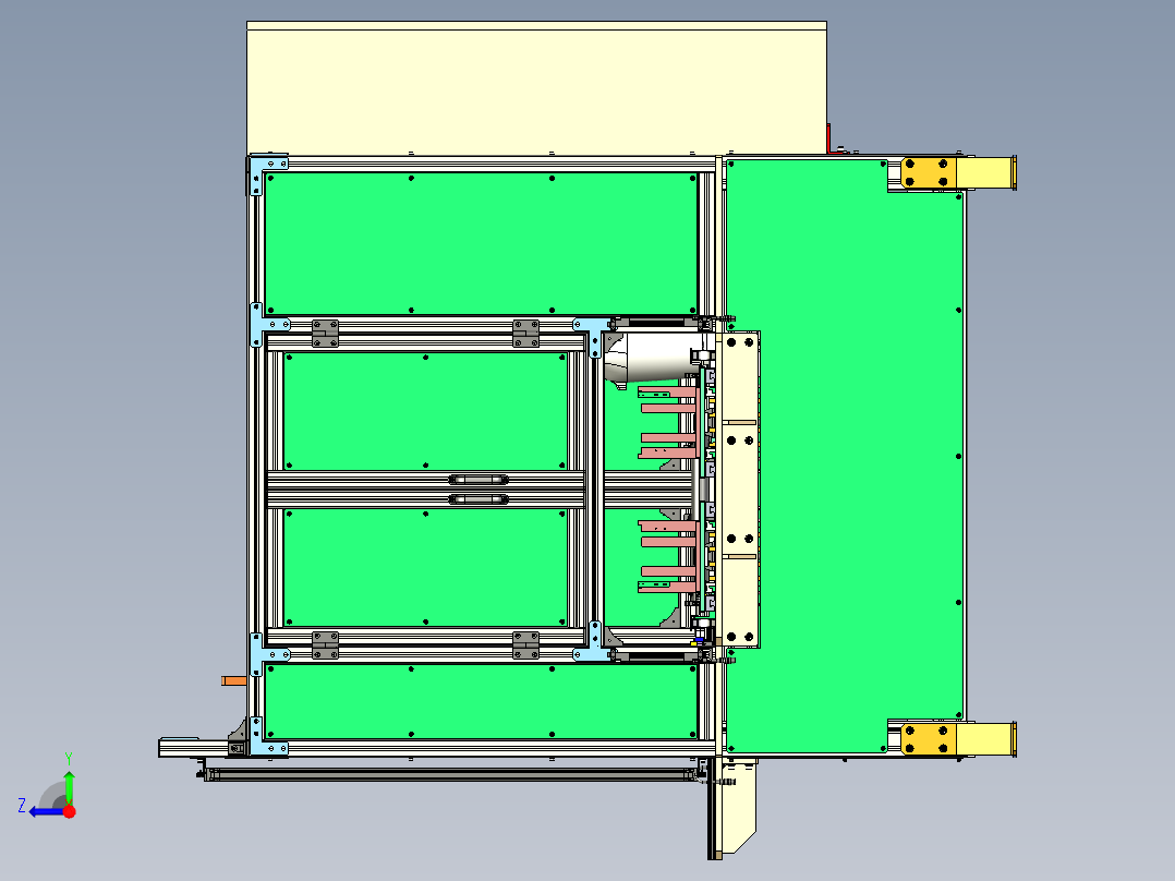 robot-hanger-system STP右视图