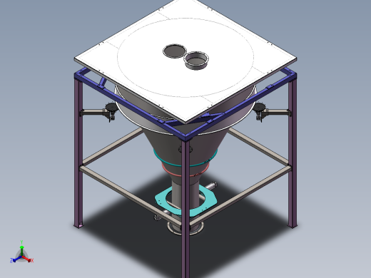 自动校秤功能秤斗三维设计(sw12+说明书+cad)