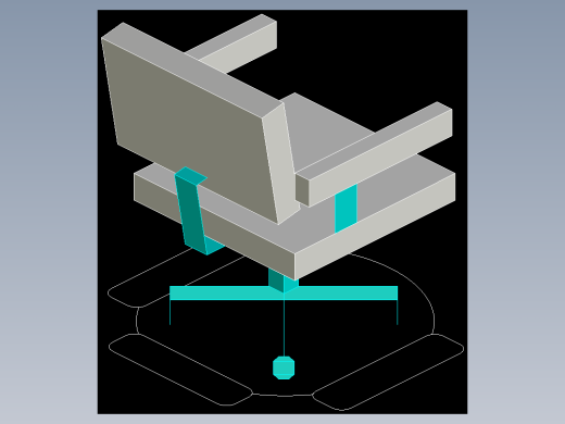 室内家具及植物三维模型二十二-YZ064