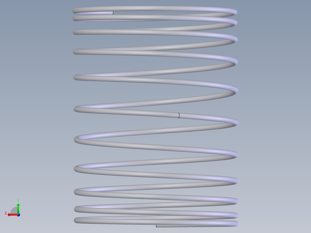 SW压簧小模型后视图