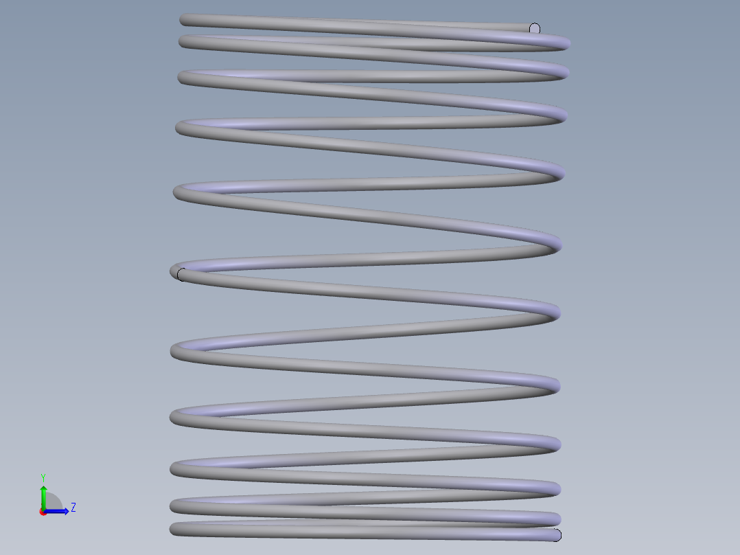 SW压簧小模型左视图