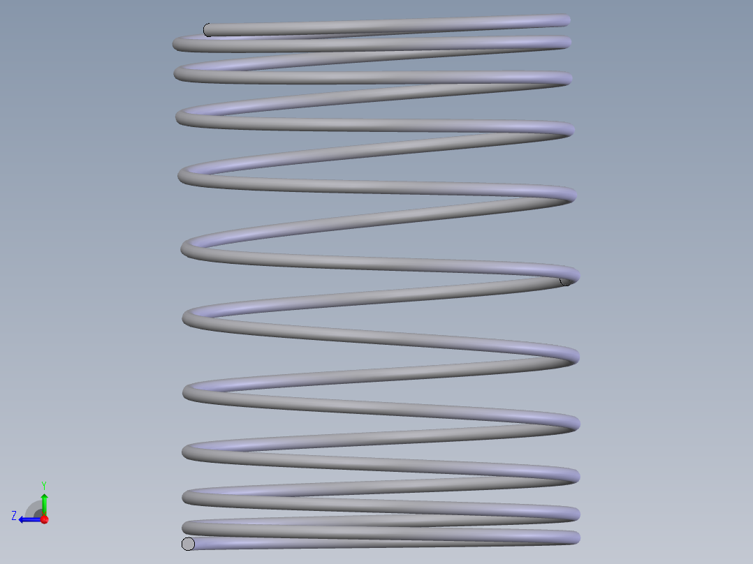 SW压簧小模型右视图