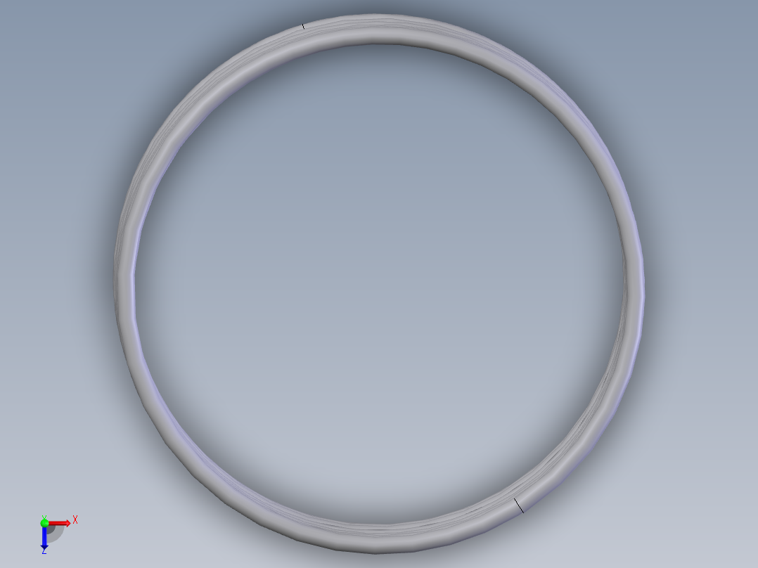 SW压簧小模型俯视图