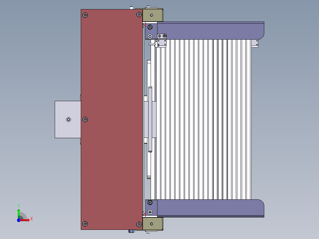T572 TRAY盘上料机构前视图