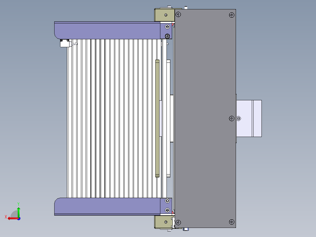 T572 TRAY盘上料机构后视图
