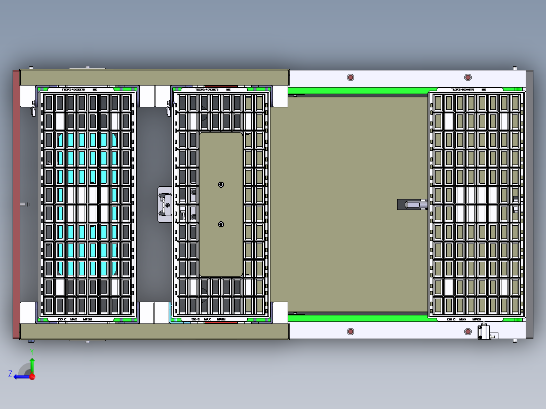 T572 TRAY盘上料机构右视图
