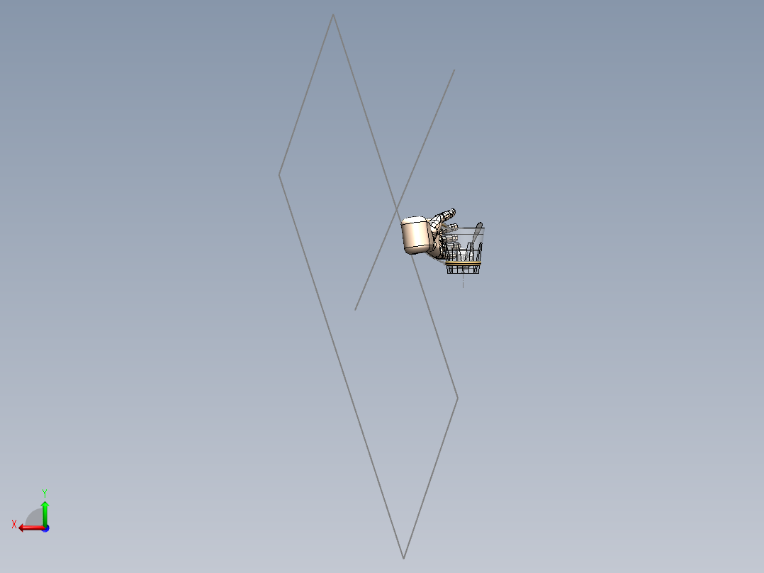 创意茶杯后视图