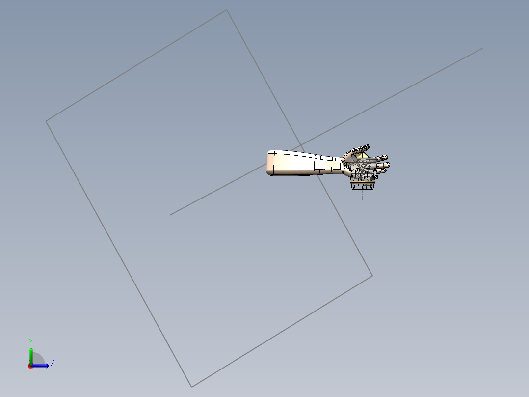 创意茶杯左视图