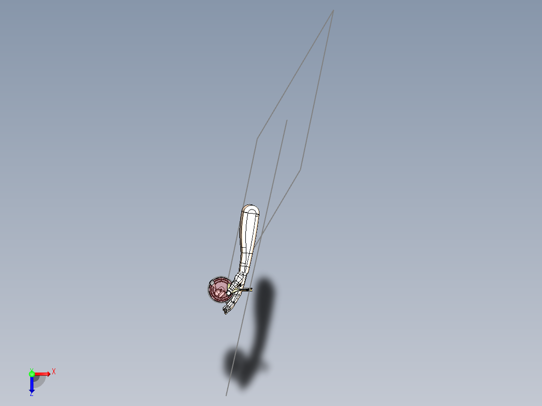 创意茶杯俯视图