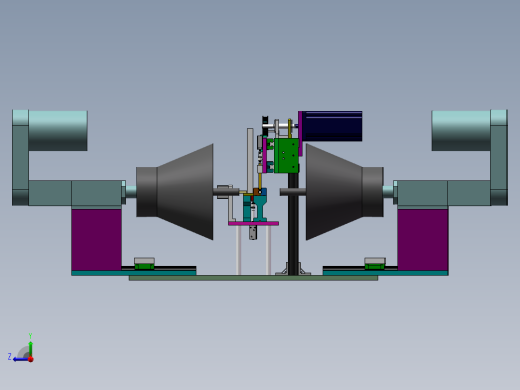 铝自动攻丝机右视缩略图