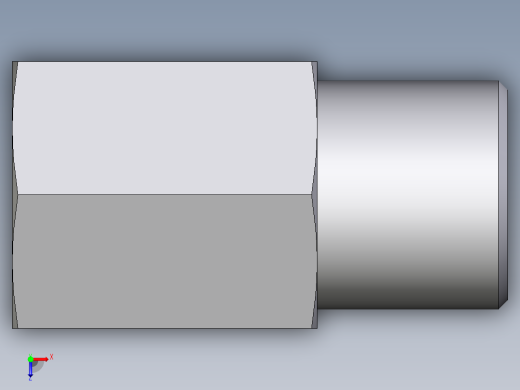 卡套式工业通用硬管接头EO_Swivel_connector_GAI06LR71X俯视缩略图