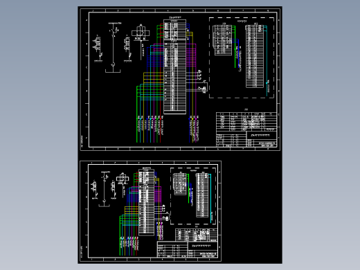 35kV并联电抗器二次接线安装图(B066-500-0801)