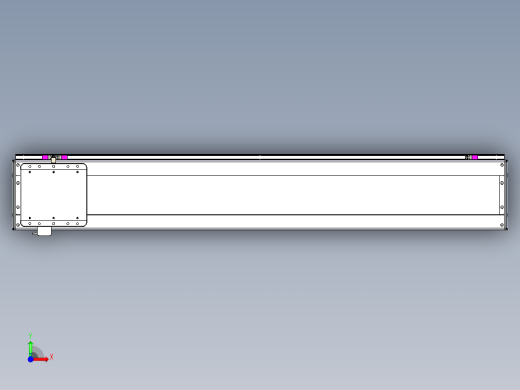 威洛博LC系列3d模型模组LC22H2Y-S1300前视缩略图