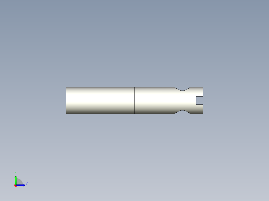 拉伸彈簧配件ASPO.SASPO-3D多系列多零件图纸模型左视图