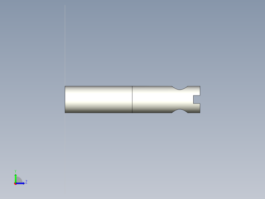 拉伸彈簧配件ASPO.SASPO-3D多系列多零件图纸模型左视缩略图