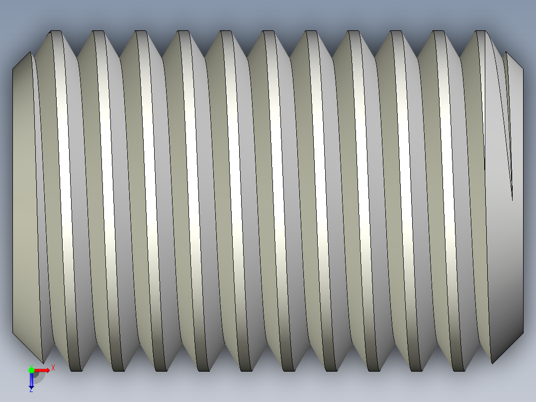 DIN 913-ISO 4026 固定螺钉-M20 L=30.STEP俯视图