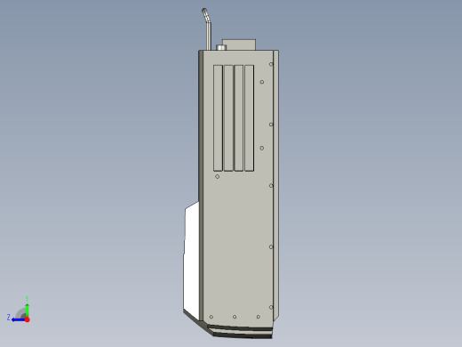 基恩士MD-H9810W_H_kc图纸模型右视缩略图