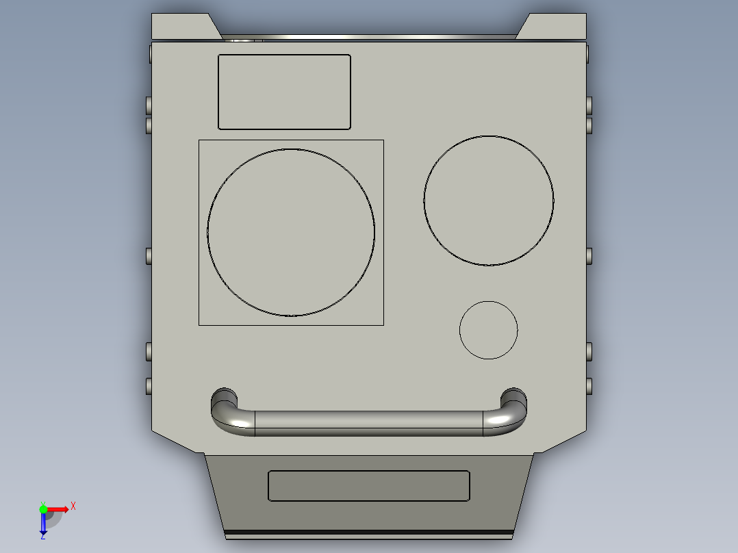 基恩士MD-H9810W_H_kc图纸模型俯视图
