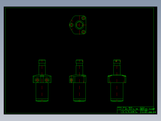 KOSMEKTLA1601-2BR-Y30多系列多零件图纸模型