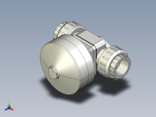 6DKMUFCCP NO-DA 气动隔膜阀、常开型双作用，BSP螺纹女性联盟结束，PVC-C系列