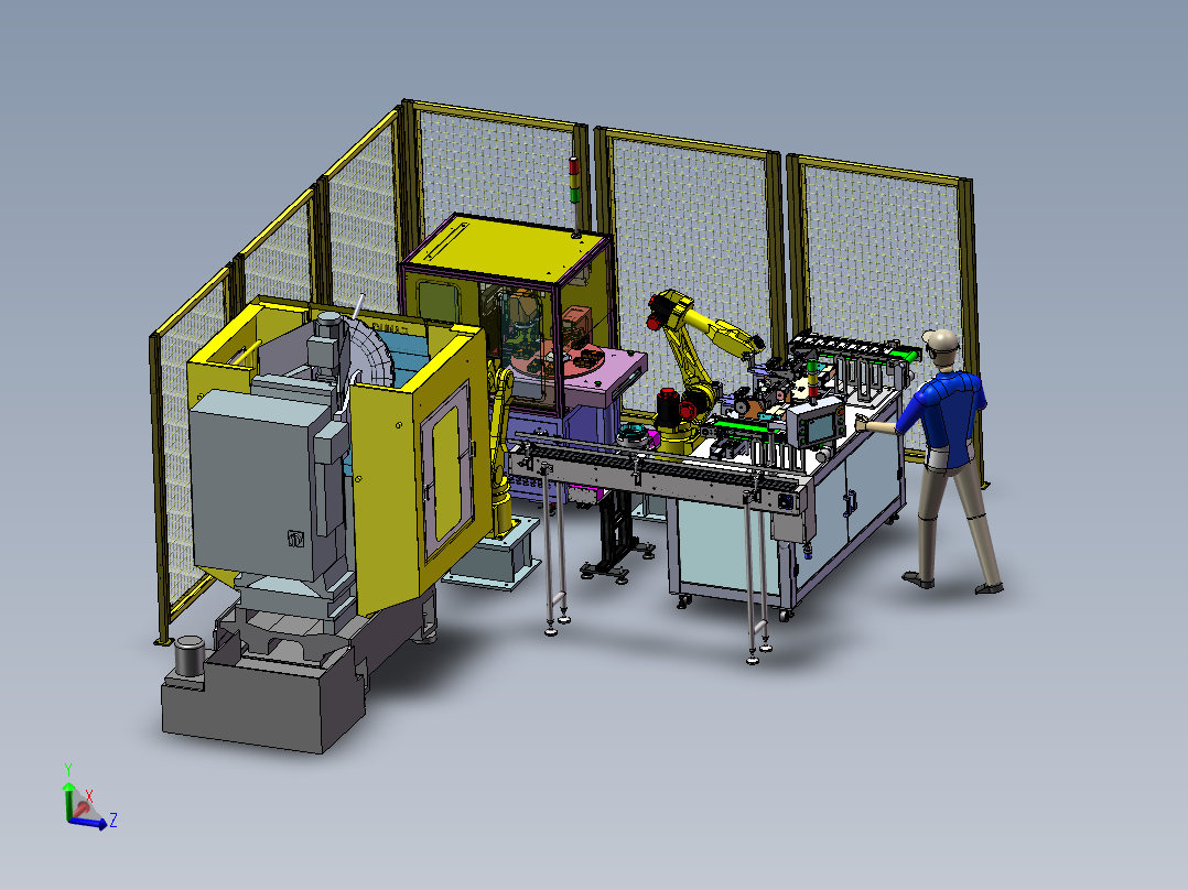 手机外壳加工打磨单元sw20