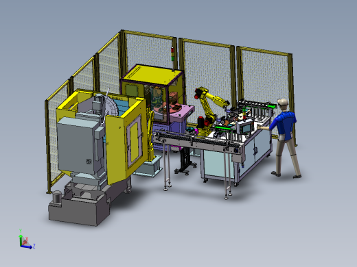 手机外壳加工打磨单元sw20