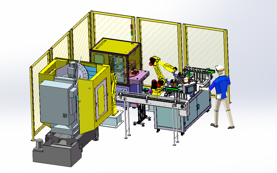 手机外壳加工打磨单元sw20