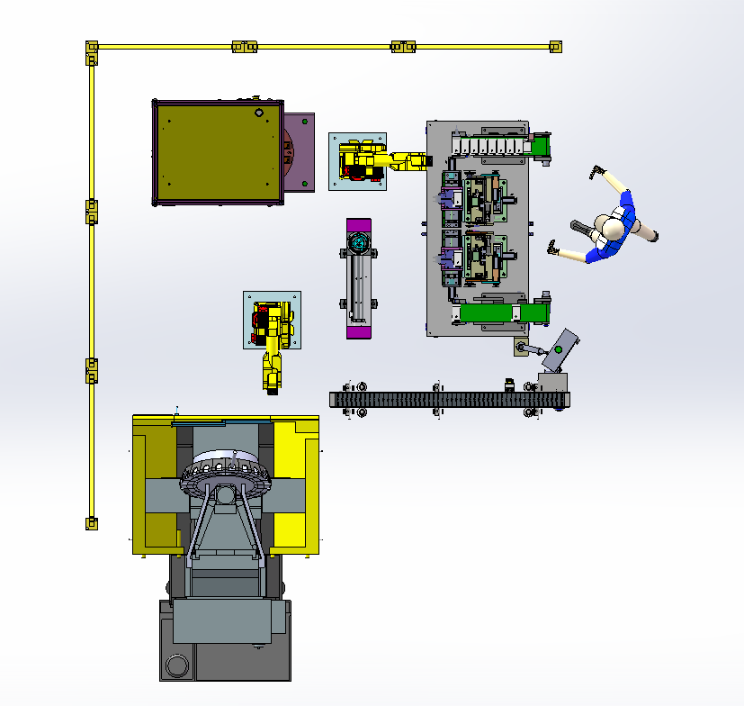 手机外壳加工打磨单元sw20