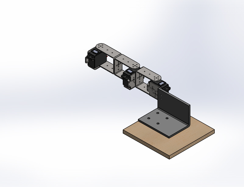 3自由度机械臂2