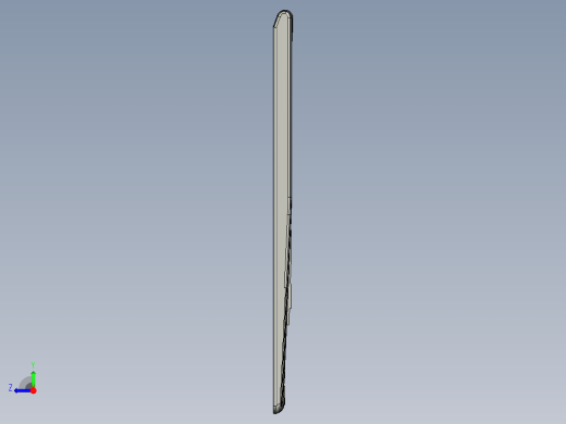 笔记本C壳铣键盘框UG程序模型右视缩略图