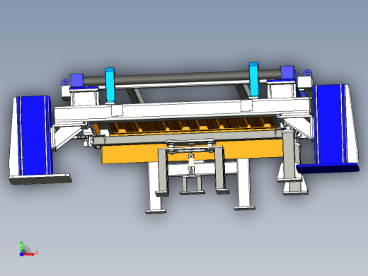 重型侧翻设备设计前视缩略图