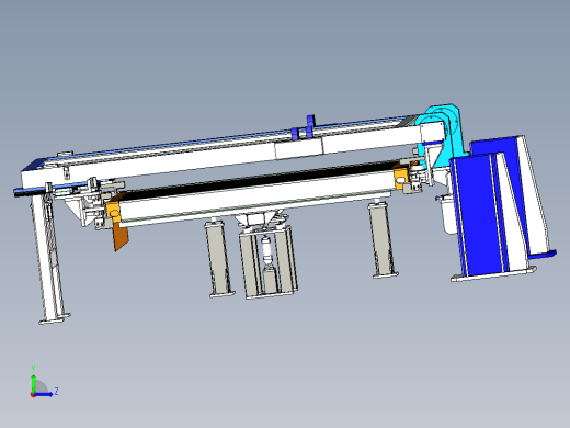 重型侧翻设备设计左视缩略图