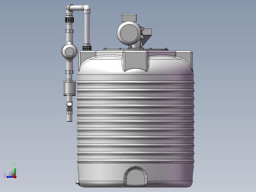 压力容积、水泥搅拌槽罐右视缩略图