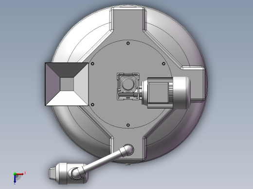 压力容积、水泥搅拌槽罐俯视缩略图