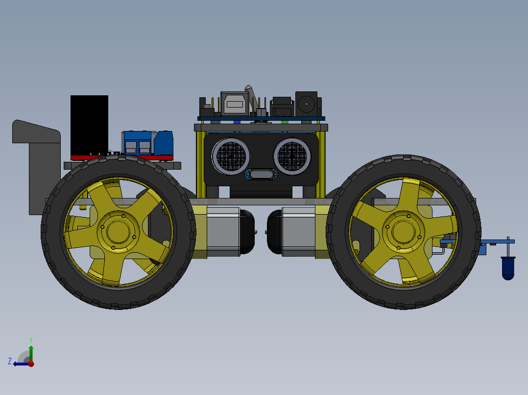 AGV小车、AGV(89)右视图