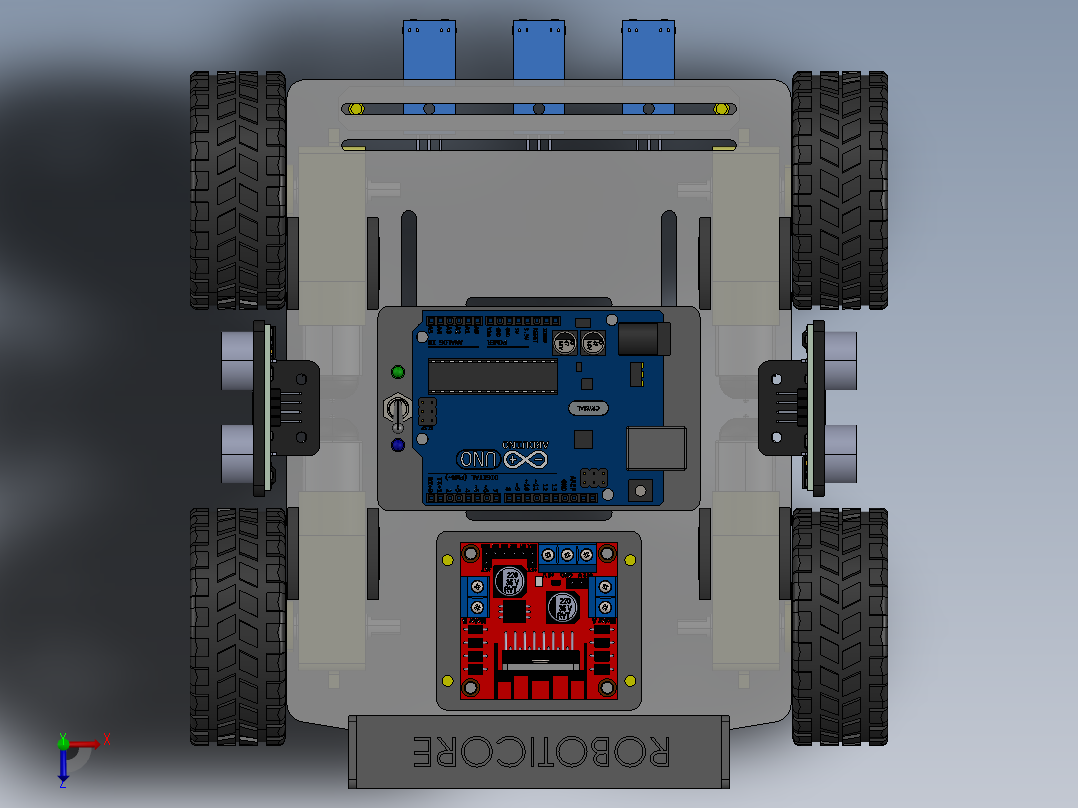 AGV小车、AGV(89)俯视图