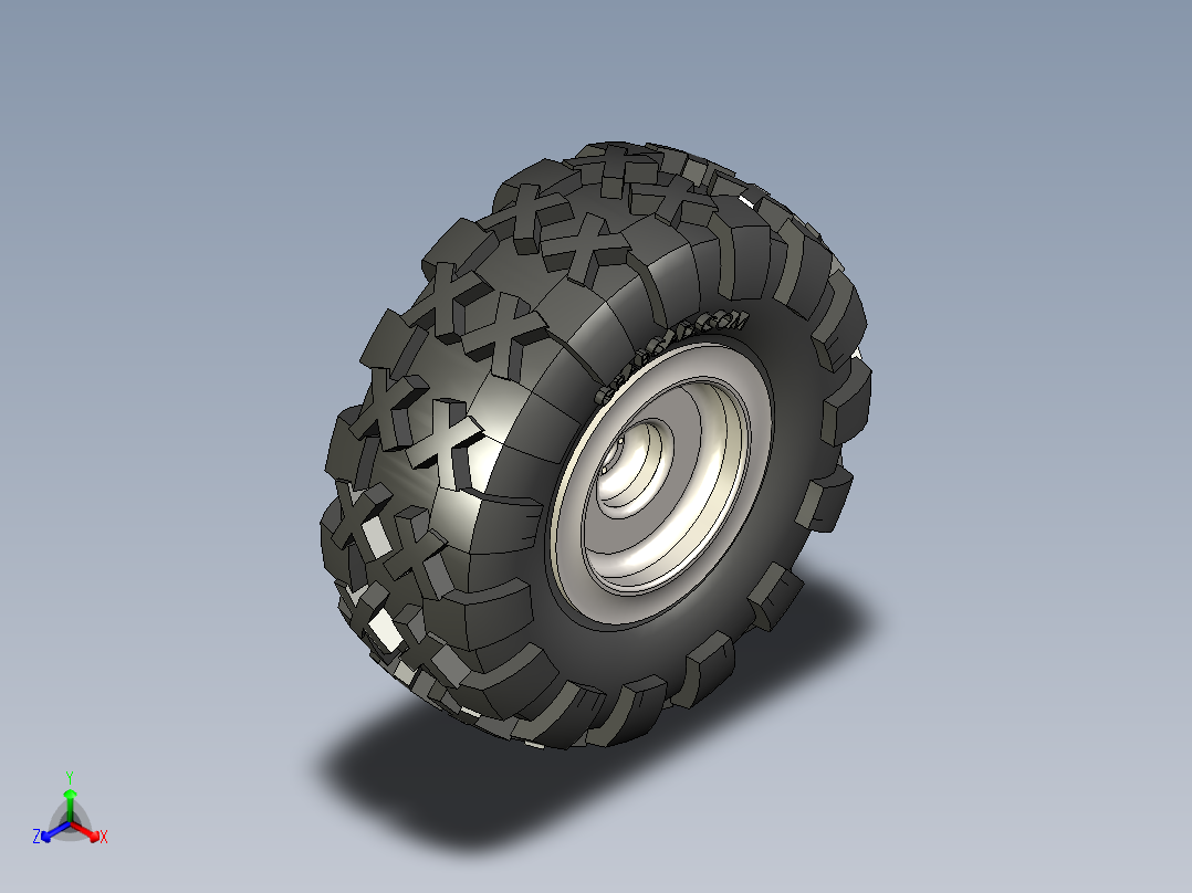 B3004586-ATV轮胎主视图