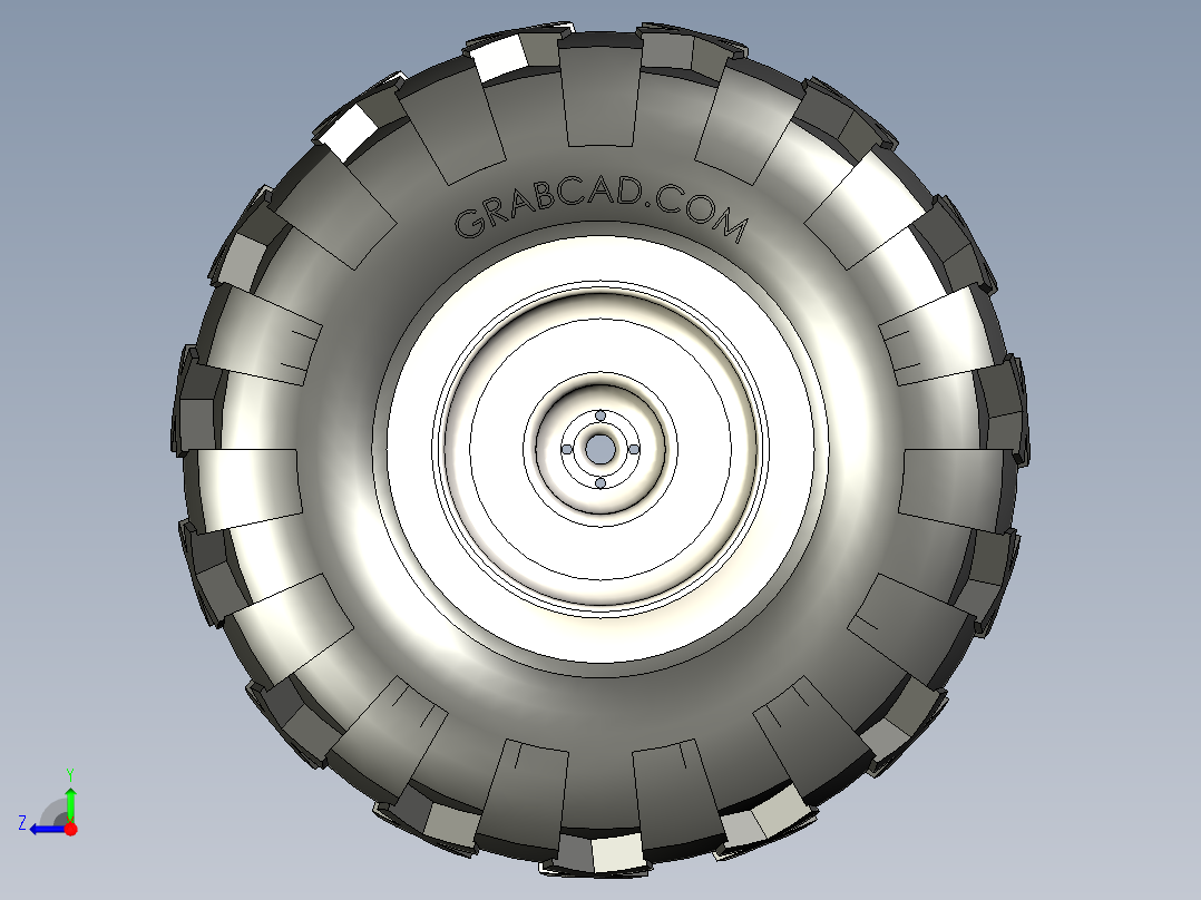 B3004586-ATV轮胎右视图