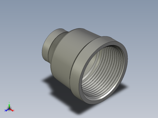 螺纹管管箍-异径有边 DN32-DN15