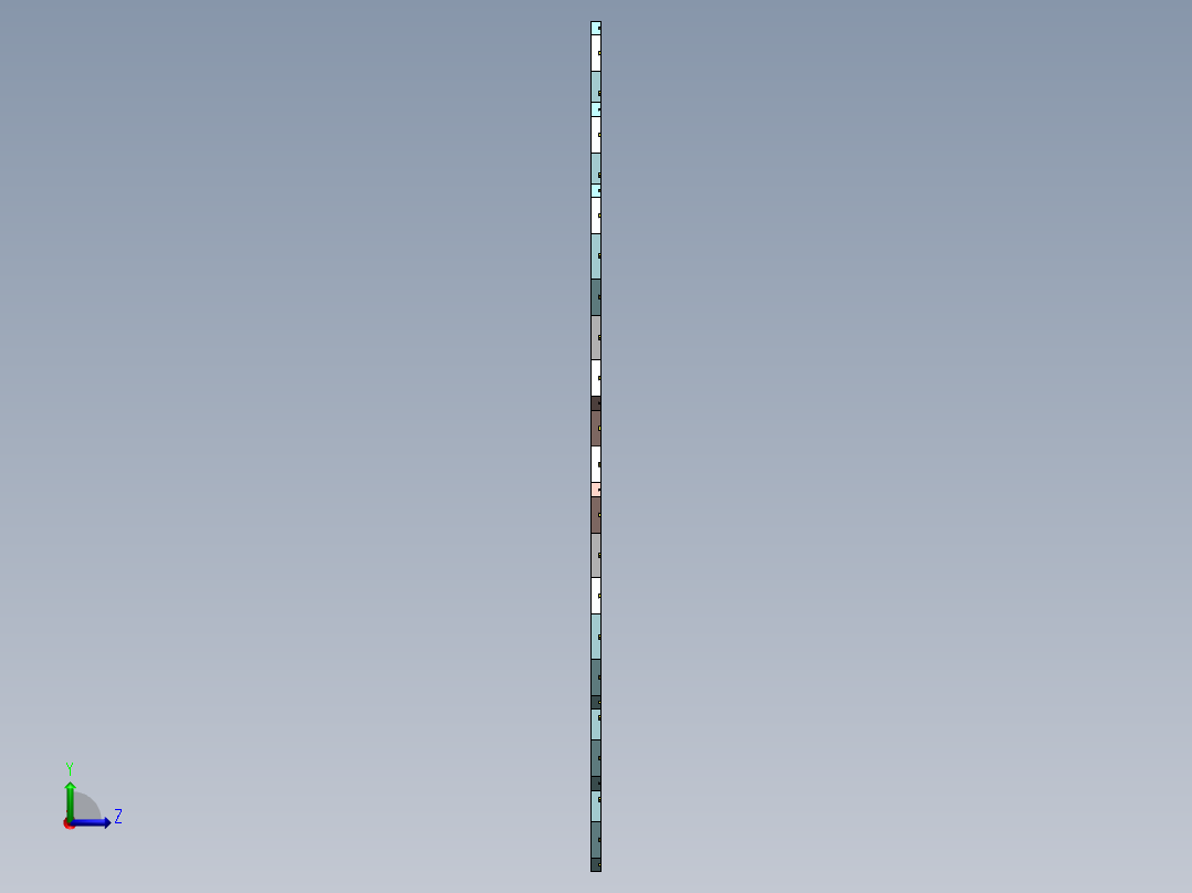 结 平铺模式左视图