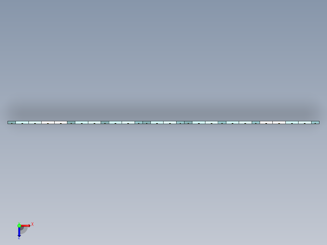 结 平铺模式俯视图