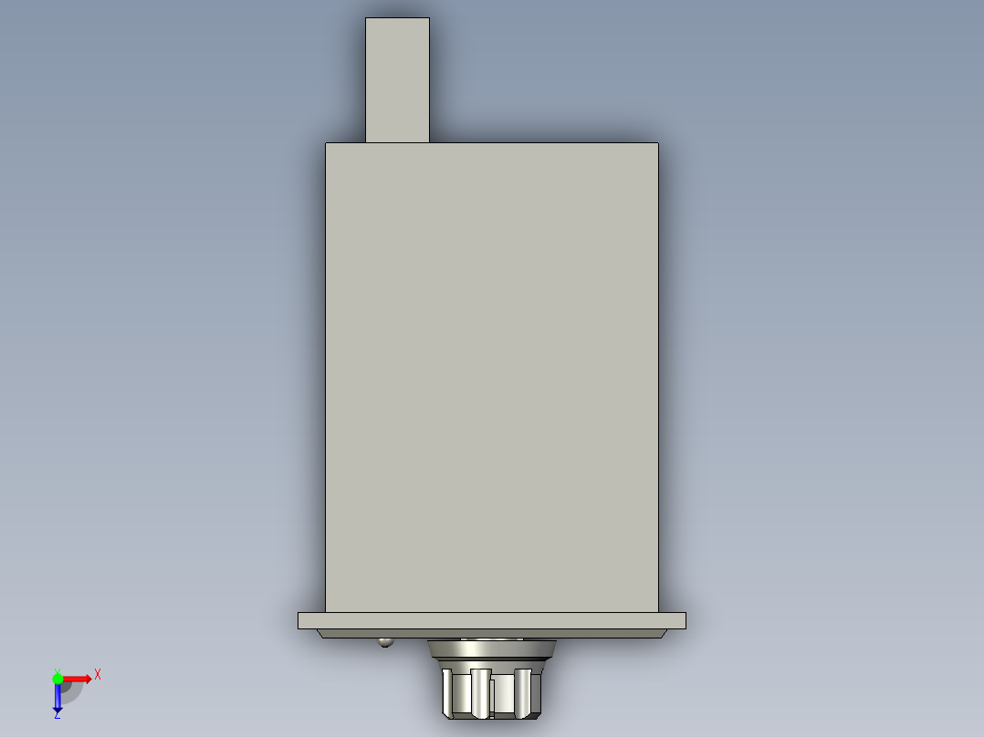 SF90E精研调速器-俯视图