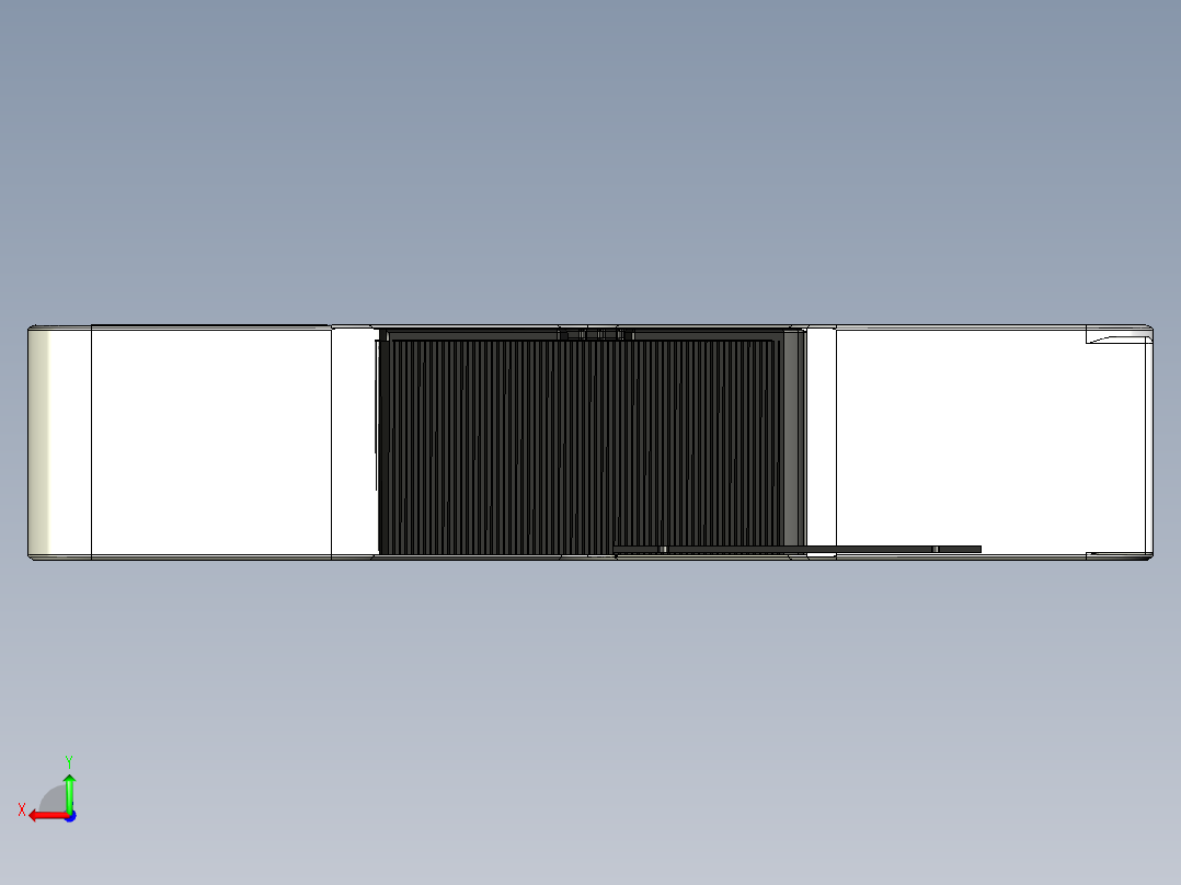 Nvidia RTX 4090 Founders Edition 简化版模型后视图
