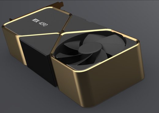 Nvidia RTX 4090 Founders Edition 简化版模型缩略图