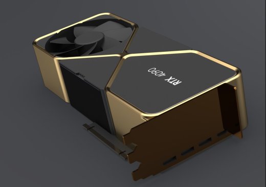 Nvidia RTX 4090 Founders Edition 简化版模型缩略图