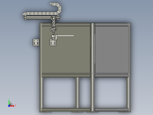 转轮转轮抓取机械手-b前视缩略图
